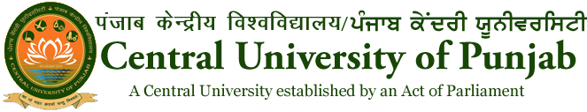 Central University of PunjabLogo